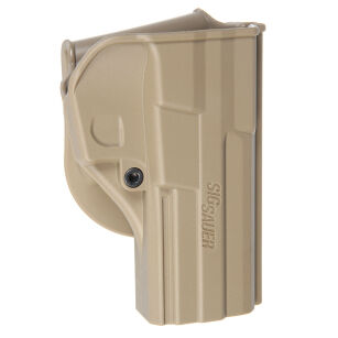 Kabura zewnętrzna prawa do pistoletu Sig Sauer P226/P226 Tacops/LDC  - RH OWB One Piece, kolor: piaskowy