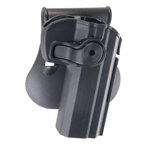 Kabura zewnętrzna prawa do pistoletu CZ 75/75B - RH OWB Roto Paddle, kolor: czarny